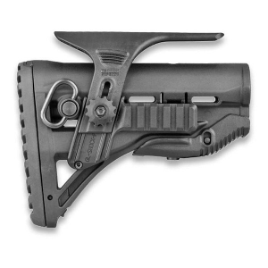FAB Defense GL-SHOCK PCP M4/AR15 Shock Absorbing Buttstock W/ Picatinny Cheek Rest
