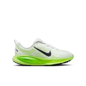 Kids' Nike Vomero 18 Running Shoes sneakers-athletic-shoes Big 4.5 Regular White/Black/Electric Green/Volt