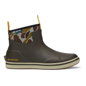 Men's LaCrosse Alpha Deck Boots Outdoor 10 Black Olive/Camo
