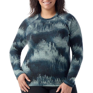 Women's Smartwool Classic Thermal Merino Long Sleeve Base Layer 3X Twilight Foggy Pines