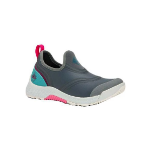 Women's Muck Boot Muck Outscape Low Shoes Regular 8 Dark Grey / Teal / Pink