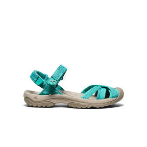 Women's KEEN Bali Strap Closed Toe Sandals 10.5 Bright Aqua