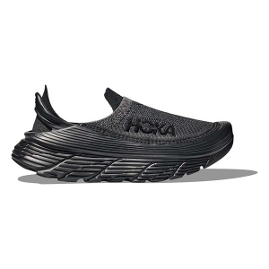 Adult HOKA Restore TC Recovery Shoes sneakers-athletic-shoes M8/W9 Regular Black/Black