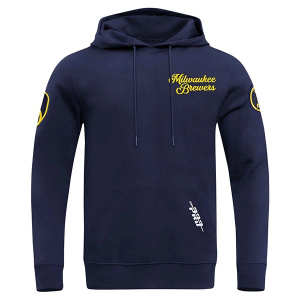 Milwaukee Brewers Pro Standard Souvenir Hoodie Medium Black