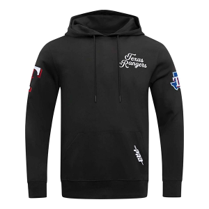 Texas Rangers Pro Standard Souvenir Hoodie Large Black