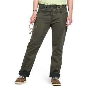 Women's Dovetail Workwear Shop Work Utility Pants 4 Olive Green