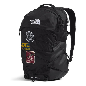The North Face Borealis Backpack TNF Black U Borealis Patch/TNF White