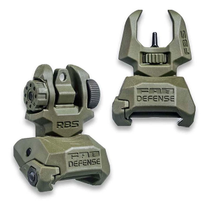 FAB Defense Front and Rear Set of Flip-up Sights