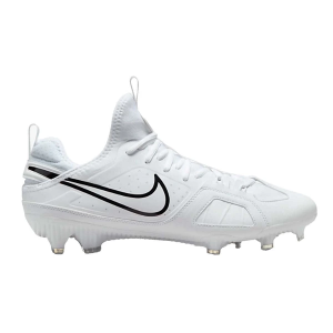 Men's Nike Huarache 9 Varsity LAX Molded Lacrosse Cleats 11.5 White/Black