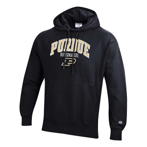 Purdue Boilermakers Champion Hoodie 2XLarge Black