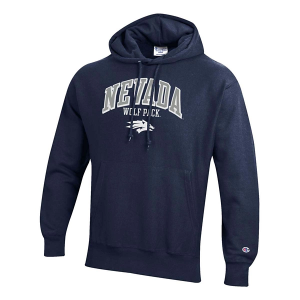 Nevada Wolf Pack Champion Hoodie Large Blue
