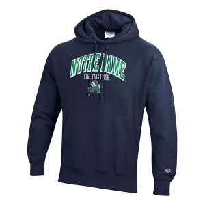 Notre Dame Fighting Irish Champion Hoodie Large Blue