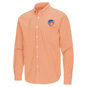 Antigua FC Cincinnati Ellis Woven Button Up Shirt