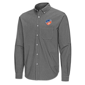 Antigua FC Cincinnati Porter Woven Button Up Shirt