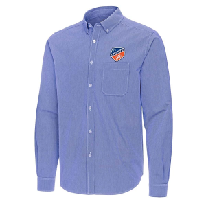 Antigua FC Cincinnati Porter Woven Button Up Shirt