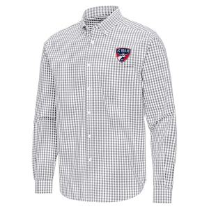Antigua FC Dallas Ellis Woven Button Up Shirt