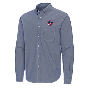 Antigua FC Dallas Porter Woven Button Up Shirt