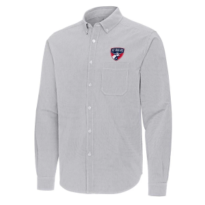 Antigua FC Dallas Porter Woven Button Up Shirt