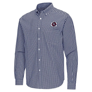 Antigua New England Revolution Ellis Woven Button Up Shirt