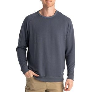 Men's Free Fly Bamboo Lightweight Fleece Crewneck Sweatshirt 3XLarge Storm Cloud