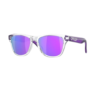 Boys' Kids' Oakley Frogskins XXS Prizm Sunglasses Clear/Prizm Violet