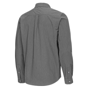 New York Knicks Porter Woven Antigua Long Sleeve Button Up Large Black/White