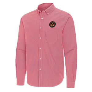 Antigua Atlanta United FC Porter Woven Button Up Shirt