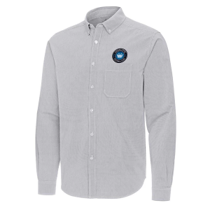Antigua Charlotte FC Porter Woven Button Up Shirt