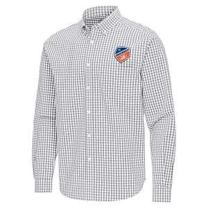 Antigua FC Cincinnati Ellis Woven Button Up Shirt