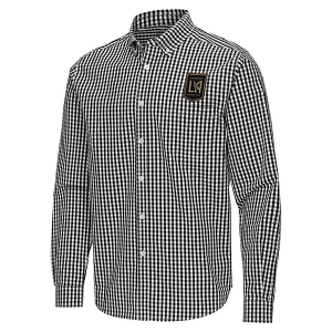 Antigua Los Angeles FC Ellis Woven Button Up Shirt