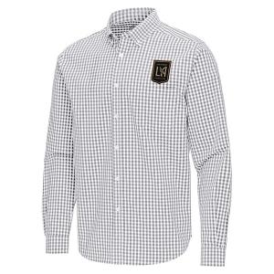 Antigua Los Angeles FC Ellis Woven Button Up Shirt