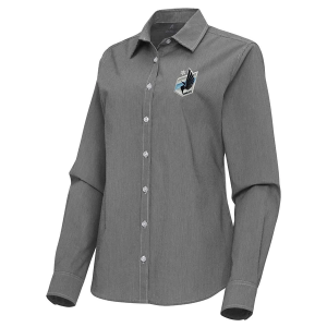 Antigua Women's Minnesota United FC Porter Woven Button Up Shirt