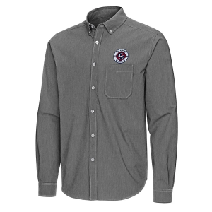 Antigua New England Revolution Porter Woven Button Up Shirt