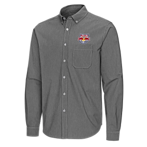 Antigua New York Red Bulls Porter Woven Button Up Shirt