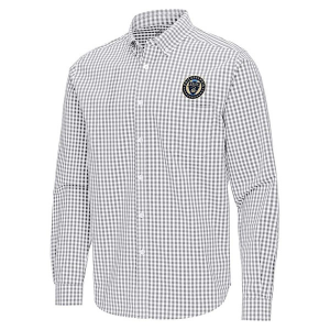 Antigua Philadelphia Union Ellis Woven Button Up Shirt