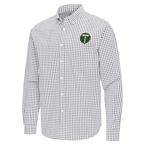 Antigua Portland Timbers Ellis Woven Button Up Shirt