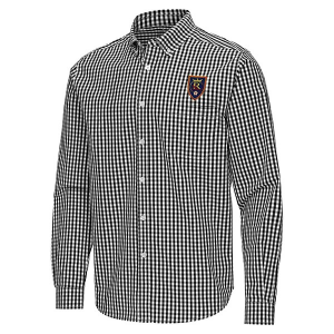 Antigua Real Salt Lake Ellis Woven Button Up Shirt