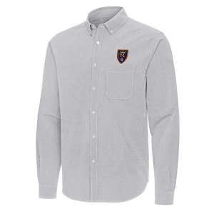 Antigua Real Salt Lake Porter Woven Button Up Shirt