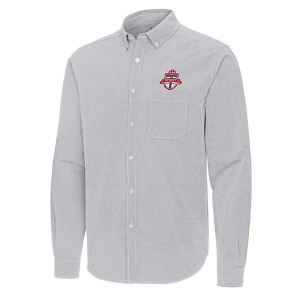Antigua Toronto FC Porter Woven Button Up Shirt