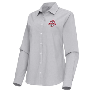 Antigua Women's Toronto FC Porter Woven Button Up Shirt