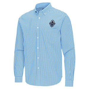 Antigua Vancouver Whitecaps FC Ellis Woven Button Up Shirt