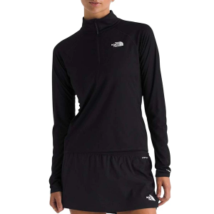 Women's The North Face Sunriser Long Sleeve 1/4 Zip Small TNF Black