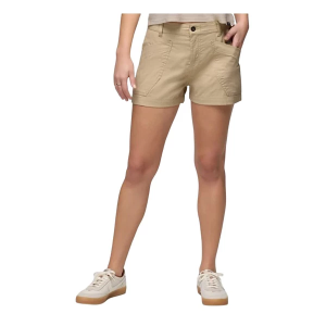 Women's prAna Palisades Ripstop Chino Shorts 14 Sandstone
