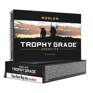 Nosler Accubond Trophy Grade Rifle Ammunition