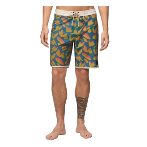 Men's prAna Vintage Swim Boardshorts 38 Catalina Indo Disco