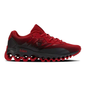 Men's K-Swiss TUBES Sport Shoes sneakers-athletic-shoes 10 Regular Red/Black