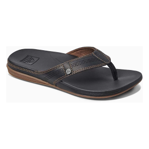 Men's Reef Cushion Lux Flip Flop Sandals 11 Black/Brown