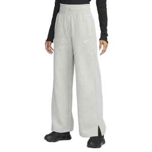 Women's Nike Sportswear Phoenix Fleece High Rise Wide Leg Sweatpants XLarge Dark Grey Heather/Sail Regular
