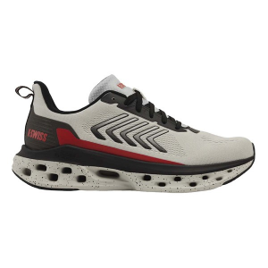 Men's K-Swiss Melrose Tubes Lite Shoes sneakers-athletic-shoes 9.5 Regular Oyster Mushroom/Black/Mars Red