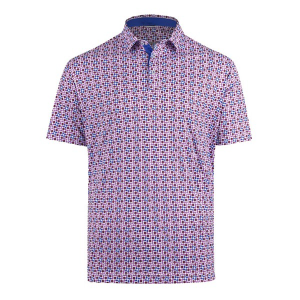 Men's Swannies Sutton Polo Medium Iris